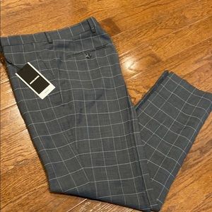 Checkered men’s dress pants